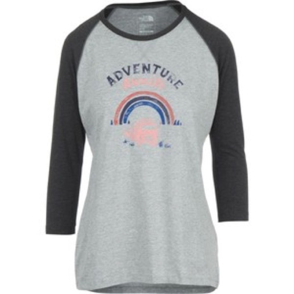 Women’s the north face adventure awaits tee M - Picture 2 of 5